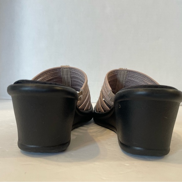 Skechers Memory Foam Open Toe Heel Sandals Shoes Size 9 - Picture 7 of 10